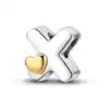 Charm in Argento 925 Compatibile con bracciale Pandora - Lettere - KJC874-X