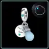 Charm in Argento 925 Compatibile con bracciale Pandora (Collezione Fluo) - CMS1748