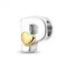 Charm in Argento 925 Compatibile con bracciale Pandora - Lettere - KJC874-P