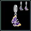 Charm in Argento 925 Compatibile con bracciale Pandora (Collezione Fluo) - PAC486