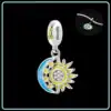 Charm in Argento 925 Compatibile con bracciale Pandora (Collezione Fluo) - KJC599