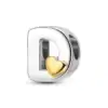 Charm in Argento 925 Compatibile con bracciale Pandora - Lettere - KJC874-D