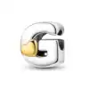 Charm in Argento 925 Compatibile con bracciale Pandora - Lettere - KJC874-G