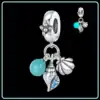 Charm in Argento 925 Compatibile con bracciale Pandora (Collezione Fluo) - PAC443