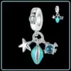 Charm in Argento 925 Compatibile con bracciale Pandora (Collezione Fluo) - PAC446
