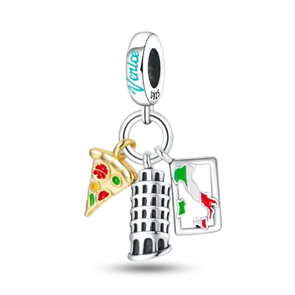 Charm in Argento 925 per bracciale Pandora (Collezione Viaggi) - PAC722