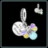 Charm in Argento 925 Compatibile con bracciale Pandora (Collezione Fluo) - KJC655
