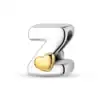 Charm in Argento 925 Compatibile con bracciale Pandora - Lettere - KJC874-Z