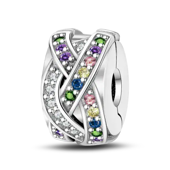 Clip Distanziatori Charm compatibili con Bracciale Pandora - PAC623