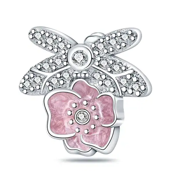 Charm in Argento 925 Compatibile con bracciale Pandora (Collezione Primavera) - PAC105
