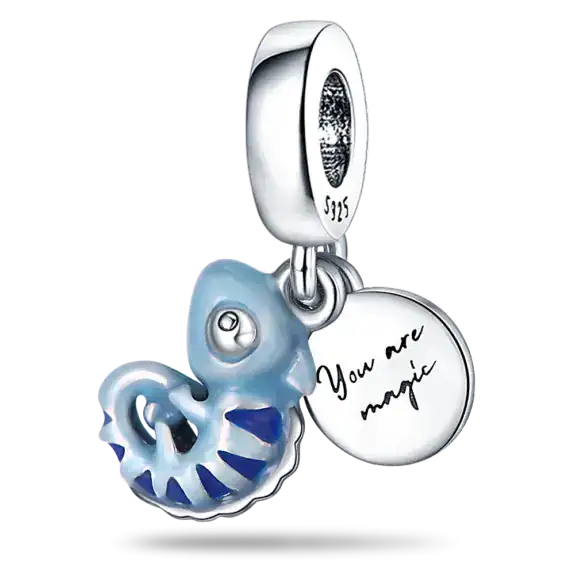 Charm in Argento 925 compatibile con bracciale Pandora (Collezione Oceano) - CMS1750