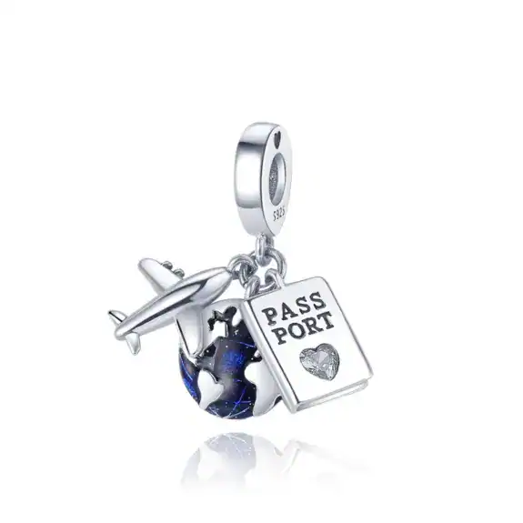 Charm in Argento 925 compatibile con bracciale Pandora (Bestseller) - KJC008
