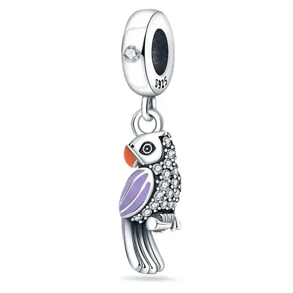 Charm in Argento 925 Compatibile con bracciale Pandora (Collezione Primavera) - PAC107
