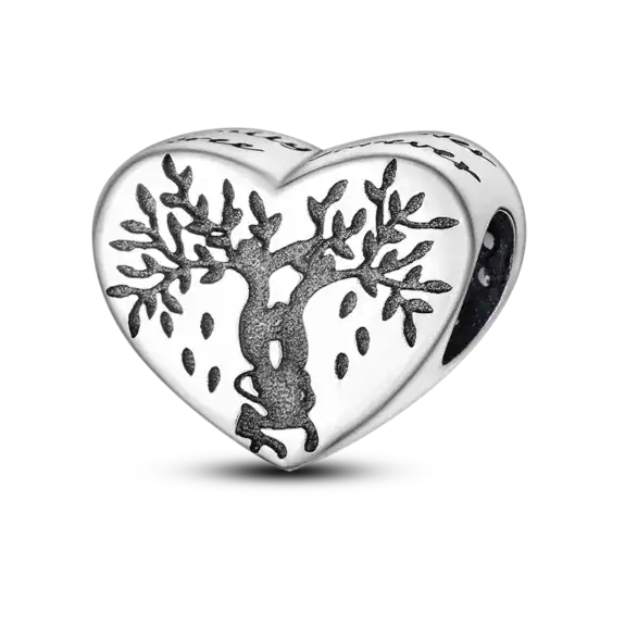 Charm in Argento 925 Compatibile con bracciale Pandora (Collezione Cuore) - KJC222