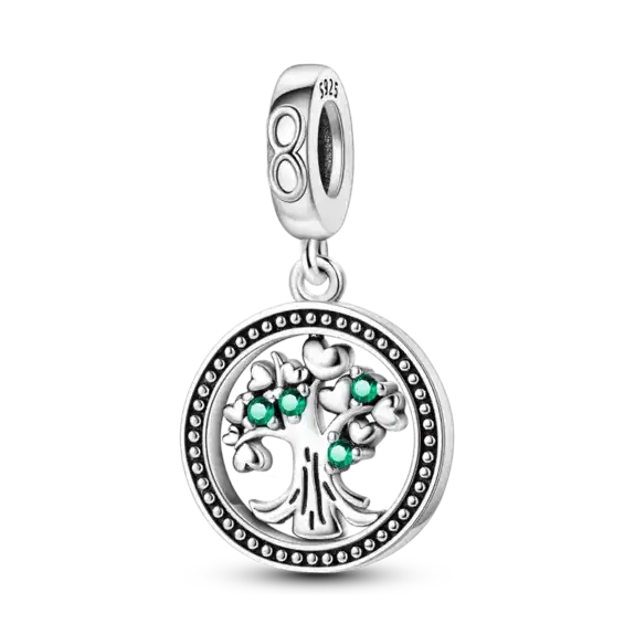 Charm in Argento 925 Compatibile con bracciale Pandora (Collezione Primavera) - KJC807