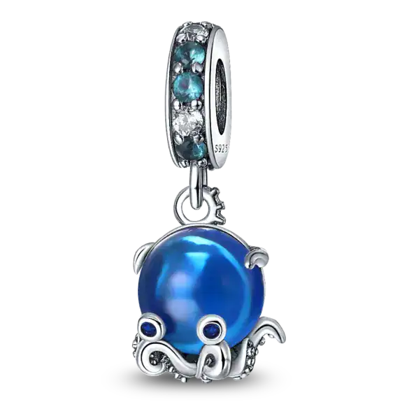 Charm in Argento 925 compatibile con bracciale Pandora (Collezione Oceano) - CMS1751