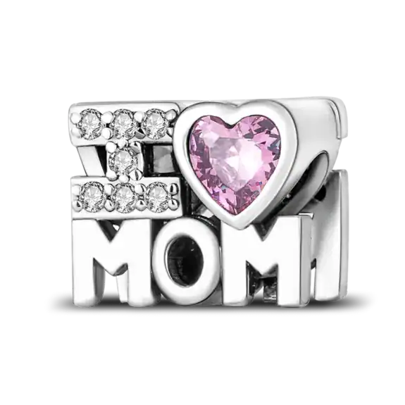 Charm in Argento 925 Compatibile con bracciale Pandora (Collezione Cuore) - KJC184