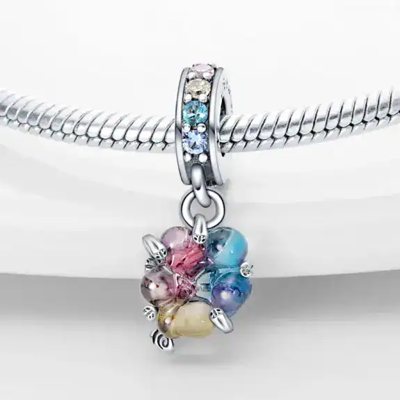 Charm in Argento 925 compatibile con bracciale Pandora (Bestseller) - CMS1746