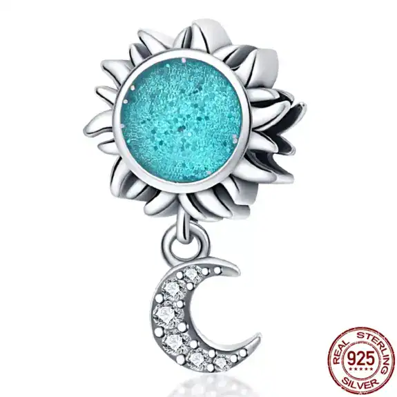 Charm in Argento 925 compatibile con bracciale Pandora (Collezione Oceano) - PAC079