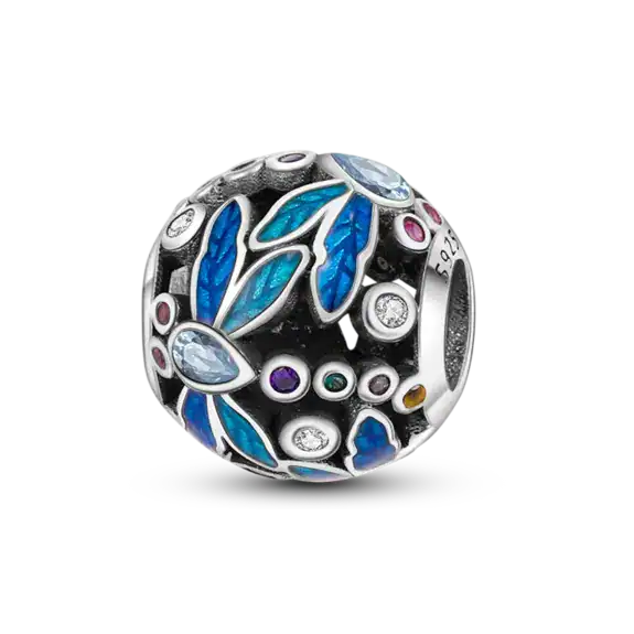 Charm in Argento 925 Compatibile con bracciale Pandora (Collezione Primavera) - KJC261