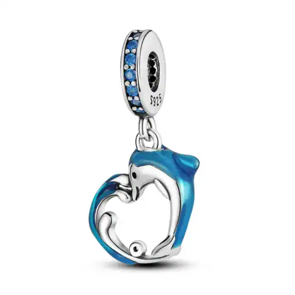 Charm in Argento 925 compatibile con bracciale Pandora (Collezione Oceano) - KJC069