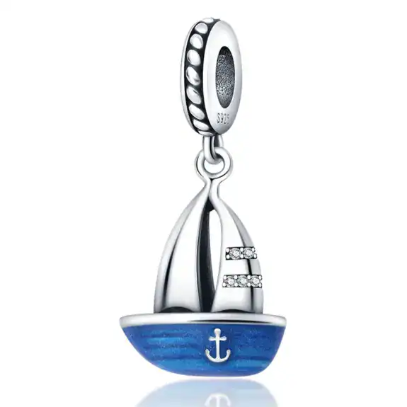 Charm in Argento 925 compatibile con bracciale Pandora (Collezione Oceano) - PAC065