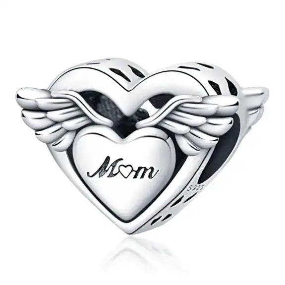 Charm in Argento 925 Compatibile con bracciale Pandora (Festa della Mamma) - CMS1639