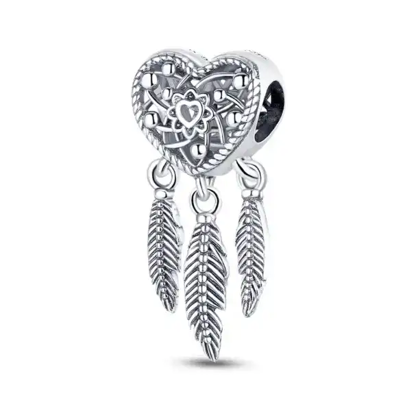 Charm in Argento 925 Compatibile con bracciale Pandora (Festa della Mamma) - CMS1585