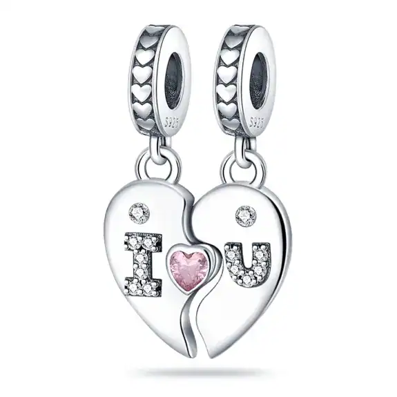 Charm in Argento 925 Compatibile con bracciale Pandora (Festa della Mamma) - PAC222