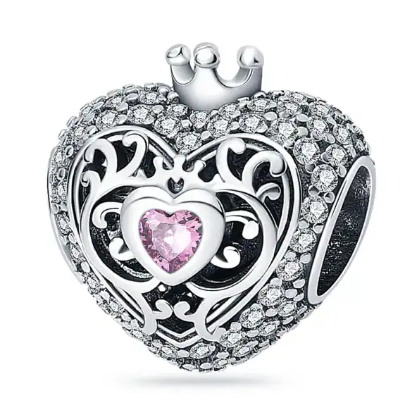 Charm in Argento 925 Compatibile con bracciale Pandora (Festa della Mamma) - CMS1745