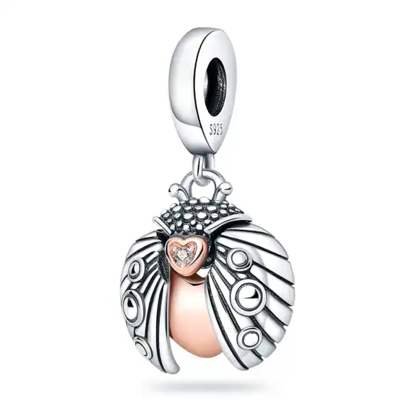 Charm in Argento 925 Compatibile con bracciale Pandora (Festa della Mamma) - CMS1729
