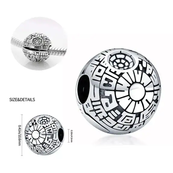 Charm in Argento 925 compatibile con bracciale Pandora (Collezione Disney) - S13