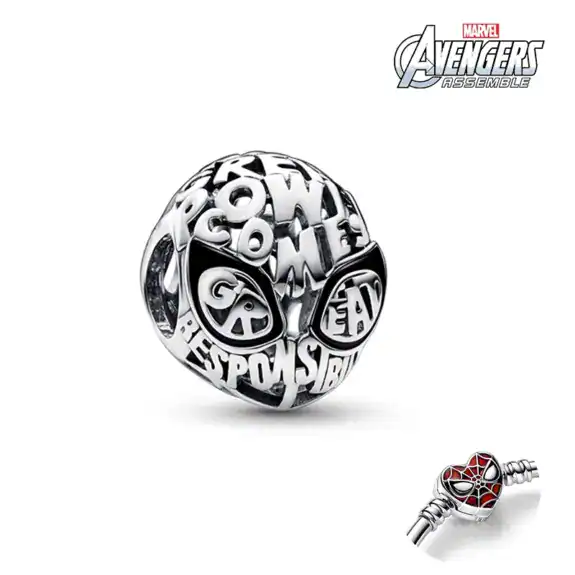 Charm in Argento 925 compatibile con bracciale Pandora (Collezione Disney) - M17
