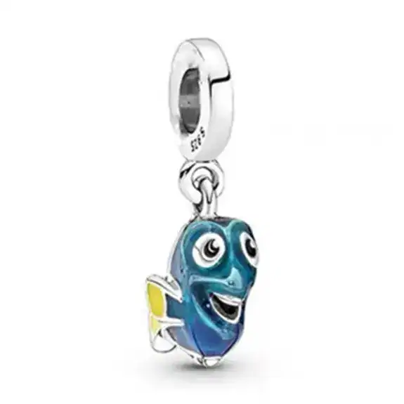 Charm in Argento 925 compatibile con bracciale Pandora (Collezione Disney) - D31
