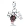 Charm in Argento 925 Compatibile con bracciale Pandora (Collezione Primavera) - PAC208