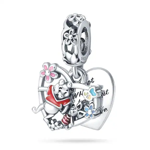 Charm in Argento 925 compatibile con bracciale Pandora (Collezione Disney) - D41