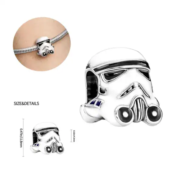 Charm in Argento 925 compatibile con bracciale Pandora (Collezione Disney) - S22