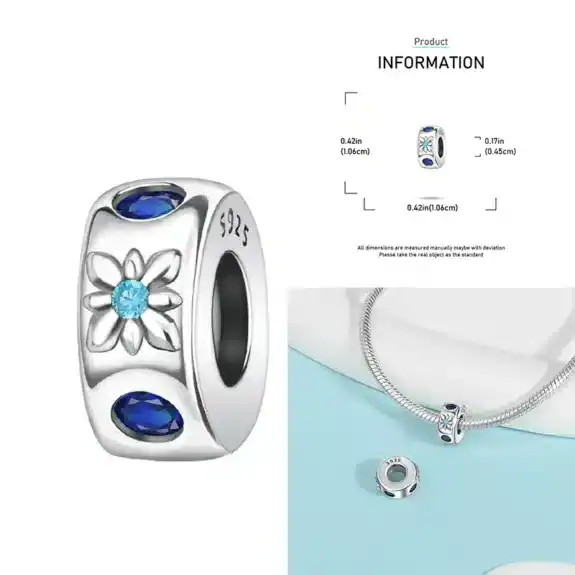 Charm in Argento 925 Compatibile con bracciale Pandora (Collezione Natale) - OMT751