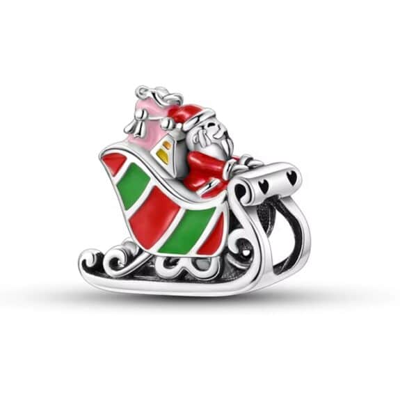 Charm in Argento 925 Compatibile con bracciale Pandora (Collezione Natale) - KSC271