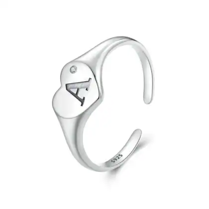Anello in Argento925 regolabile con Zirconia Cubica - SCR1032-E