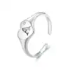 Anello in Argento925 regolabile con Zirconia Cubica - SCR1032-E