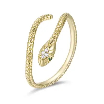 Anello in Argento925 regolabile con Zirconia Cubica - CQR666-B