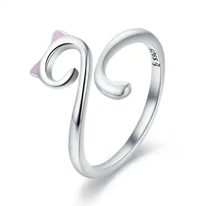 Anello in Argento925 regolabile con Zirconia Cubica - CQR341