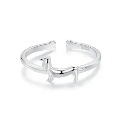 Anello in Argento925 regolabile con Zirconia Cubica - SCR1029-E