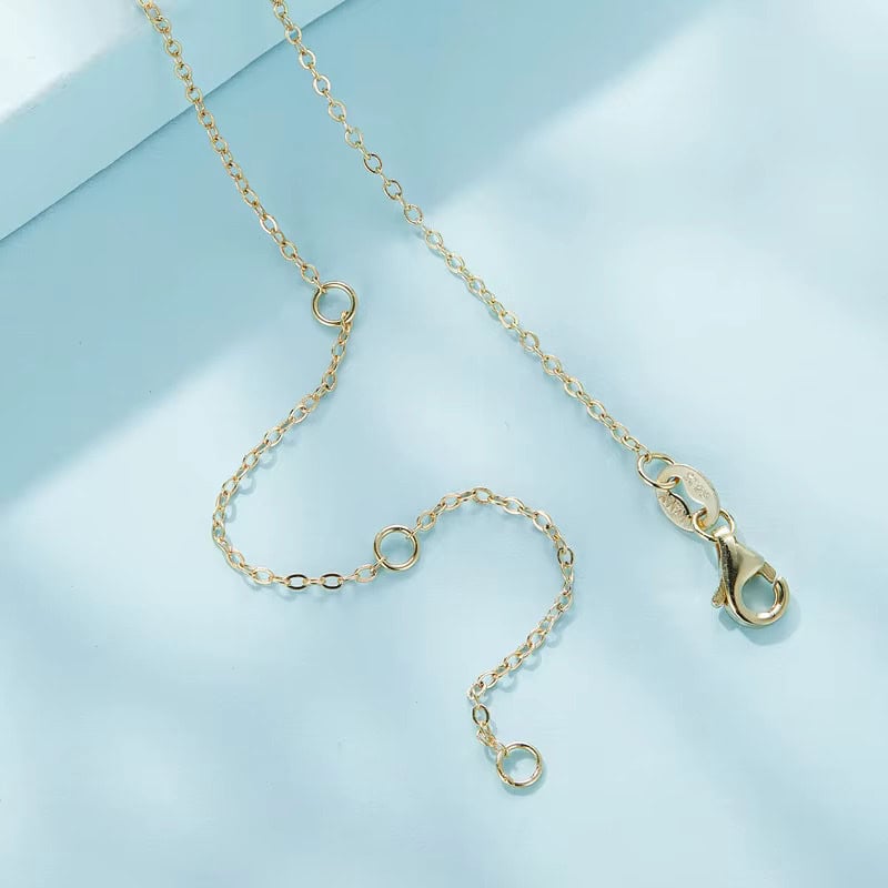 Collana Cuori Intrecciati - Argento925 con Zirconi Cubici - immagine 3