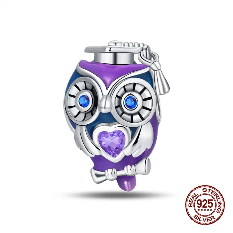 Charm in Argento925 per bracciale Pandora (Collezione Laurea)