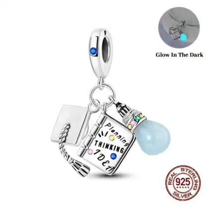 Charm in Argento925 per bracciale Pandora (Collezione Laurea) - KJC1072