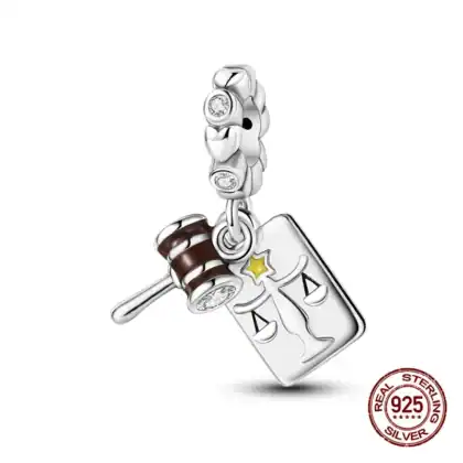 Charm in Argento925 per bracciale Pandora (Collezione Laurea) - KJC985