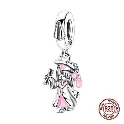 Charm in Argento925 per bracciale Pandora (Collezione Laurea) - KJC1644