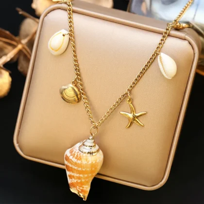 Collana Riviera con Charm in Acciaio Inossidabile - N677